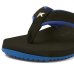 Chinelo Infantil Kenner Kivah Cushy Kids - Preto e Azul