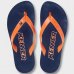 Chinelo Kenner New Summer Lisa Masculino - Marinho e Laranja