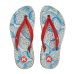 Chinelo Kenner Ibiza Pro Spiral Flatform - Vermelho e Azul