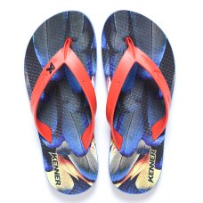 Chinelo Kenner Summer Pássaro Masculina - Azul e Vermelho