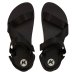 Sandália Kenner Trekking Flatform Feminina - Preto e Branco