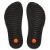 Sandália Kenner Trekking Flatform Feminina - Preto e Branco