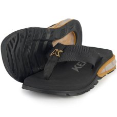 Chinelo Kenner Orak Masculino - Preto e Dourado