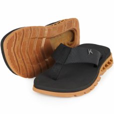 Chinelo Kenner Rakka U1 Masculino - Preto e Marrom