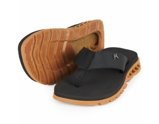 Chinelo Kenner Rakka U1 Masculino - Preto e Marrom
