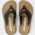 Sandália Kenner Kivah Full Force Masculina - Bege e Preto