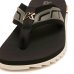 Sandália Kenner Kivah Full Force Masculina - Preto e Branco