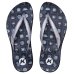 Chinelo Kenner Ibiza Maresia Estampada Feminino - Preto e Prata