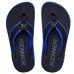 Sandália Kenner Kivah Cushy Masculina - Preto e Azul