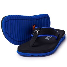 Sandália Kenner Kivah Cushy Masculina - Preto e Azul