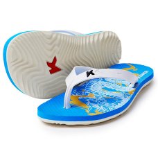 Chinelo Kenner Summer Dragon Masculino - Azul e Branco