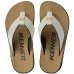 Sandália Kenner Kivah Masculina - Bege e Preto