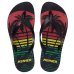 Chinelo Kenner Summer Reggae Masculino - Preto e Vermelho