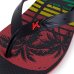 Chinelo Kenner Summer Reggae Masculino - Preto e Vermelho