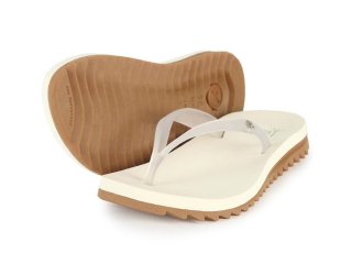 Chinelo Kenner Ibiza Anitta Feminino - Branco e Marrom