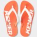 Chinelo Kenner Red Masculino - Laranja e Branco