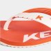 Chinelo Kenner Red Masculino - Laranja e Branco