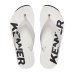 Chinelo Kenner Red Masculino - Branco e Preto