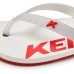 Chinelo Kenner Red Masculino - Branco e Vermelho