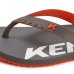 Chinelo Kenner Red Masculino - Cinza e Laranja