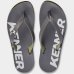 Chinelo Kenner Red Masculino - Cinza e Verde Escuro