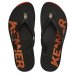 Chinelo Kenner Red Masculino - Preto e Laranja