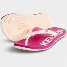 Chinelo Kenner Red Masculino - Rosa e Branco