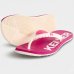 Chinelo Kenner Red Masculino - Rosa e Branco