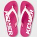 Chinelo Kenner Red Masculino - Rosa e Branco