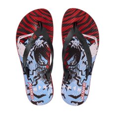 Chinelo Infantil Kenner Summer Music Kids - Vermelho e Azul