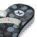Chinelo Kenner Ibiza Polka Feminino - Preto e Cinza