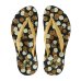 Chinelo Kenner Ibiza Polka Feminino - Preto e Marrom
