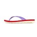 Chinelo Kenner Ibiza Polka Feminino - Vermelho 