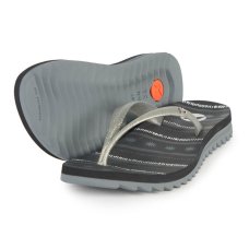 Chinelo Kenner Ibiza Pro Solare Feminino - Preto e Cinza