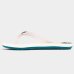 Chinelo Infantil Kenner Summer Floater Kids - Branco e Verde