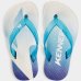 Chinelo Infantil Kenner Summer Clean Kids - Branco e Azul