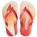 Chinelo Infantil Kenner Summer Clean Kids - Vermelho e Amarelo
