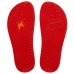 Chinelo Infantil Kenner Summer Clean Kids - Vermelho e Amarelo
