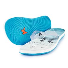 Chinelo Kenner Summer Morer Masculino - Azul e Branco