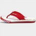 Chinelo Kenner Kick S Up Masculino - Branco e Vermelho
