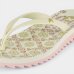Chinelo Kenner Ibiza Aurora Feminino - Branco e Rosa
