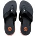 Chinelo Kenner Kyra Pro Feminino - Preto e Laranja
