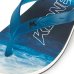 Chinelo Kenner Summer Ocean Masculino - Azul e Branco