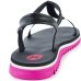 Chinelo Kenner Junno Feminino - Preto e Rosa