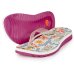 Chinelo Kenner Ibiza Floral Estrela Feminino - Branco e Rosa