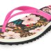 Chinelo Kenner Ibiza Pro Fresca Feminino - Preto e Rosa