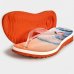 Chinelo Kenner Ibiza Wave Feminino - Branco e Laranja