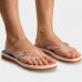 Chinelo Kenner Ibiza Wave Feminino - Branco e Laranja