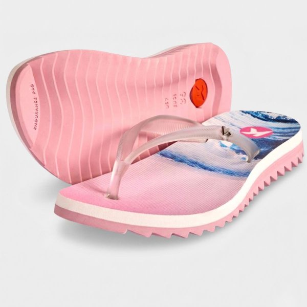 Chinelo Kenner Ibiza Wave Feminino - Rosa e Azul