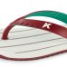 Chinelo Kenner Red Times Fluminense Masculino - Vermelho e Verde